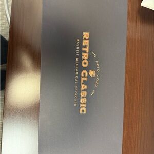 Azio Retro Classic Backlit Mechanical Keyboard